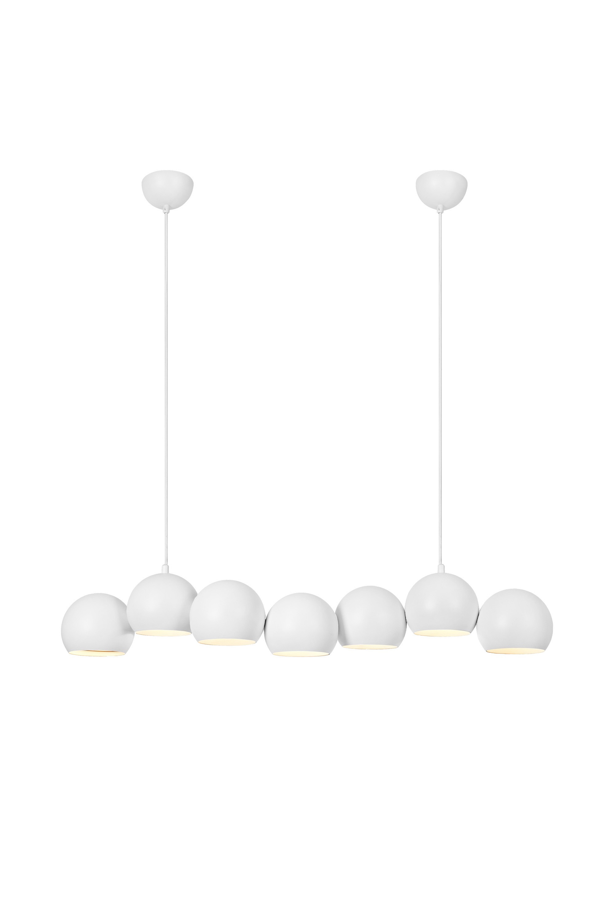 Markslöjd Cupolo lampă suspendată x40 W alb 108859