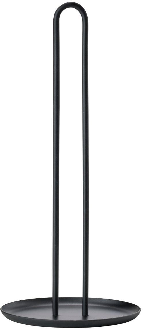 Zone Denmark Singles suport  prosop de hârtie 14.5x14.5x32 cm negru 330464