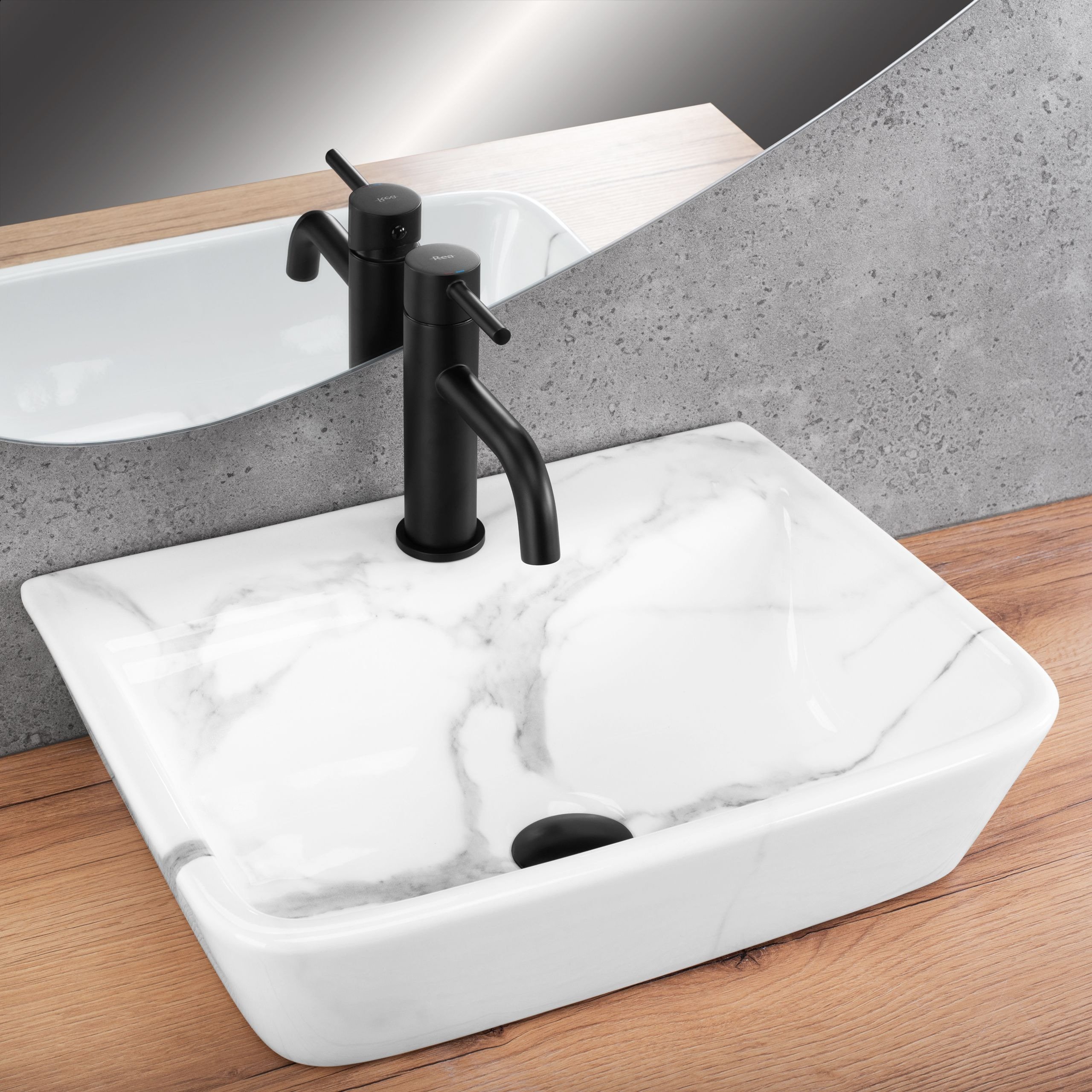 Rea Altea lavoar 45.5x36 cm de blat REA-U9242