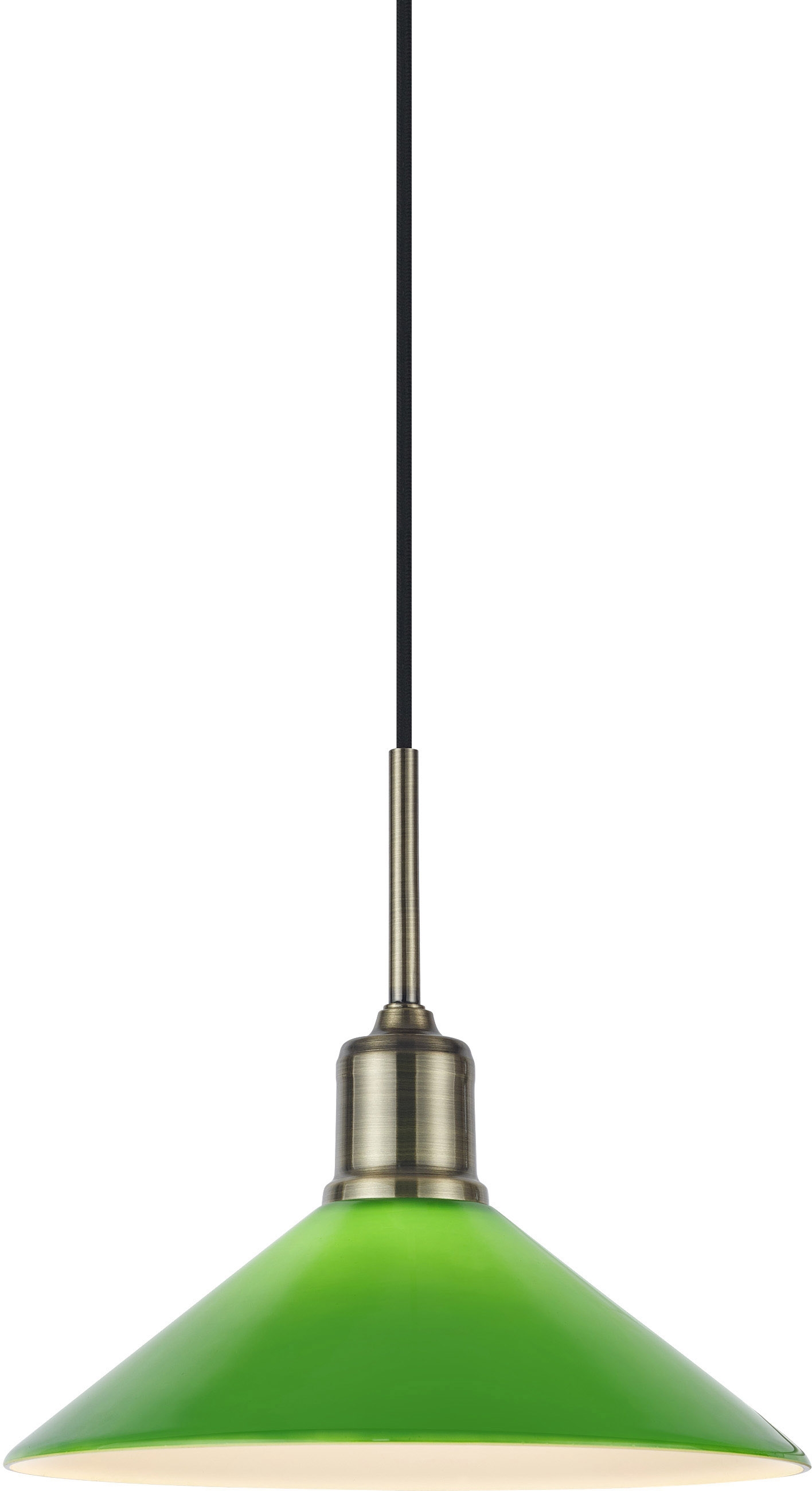 Markslöjd Vela lampă suspendată 1x40 W alamă-verde 108868