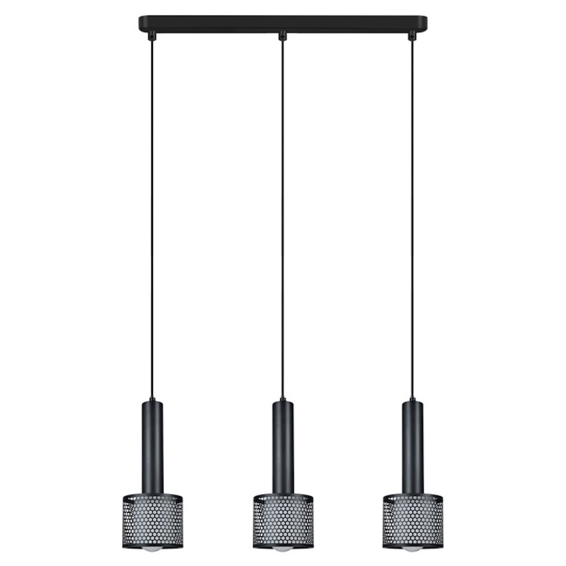 Light Prestige Amo lampă suspendată 3x15 W negru LP-0702/3L BK
