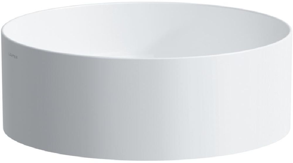 Laufen Living lavoar 38x38 cm rotund de blat alb H8114354001121