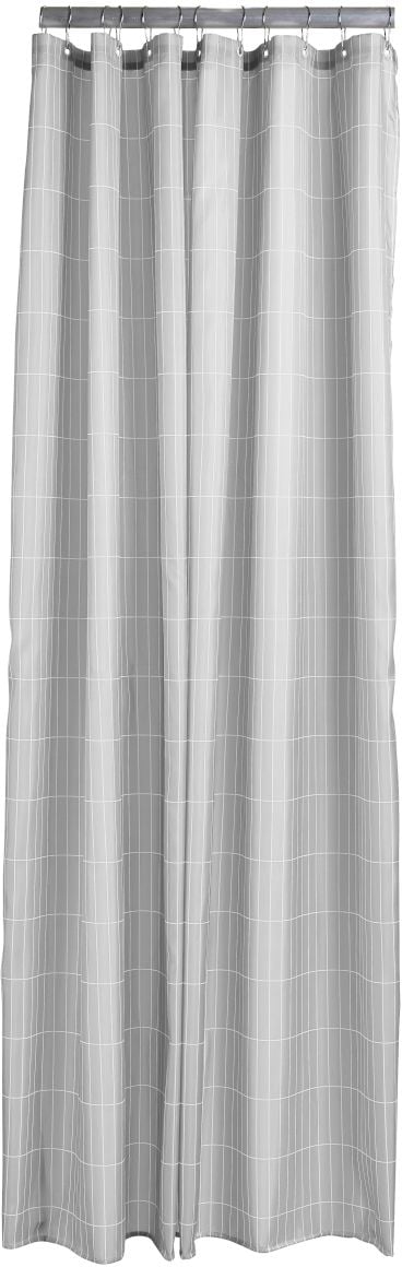 Zone Denmark Tiles perdea de duș 200x180 cm gri 331844