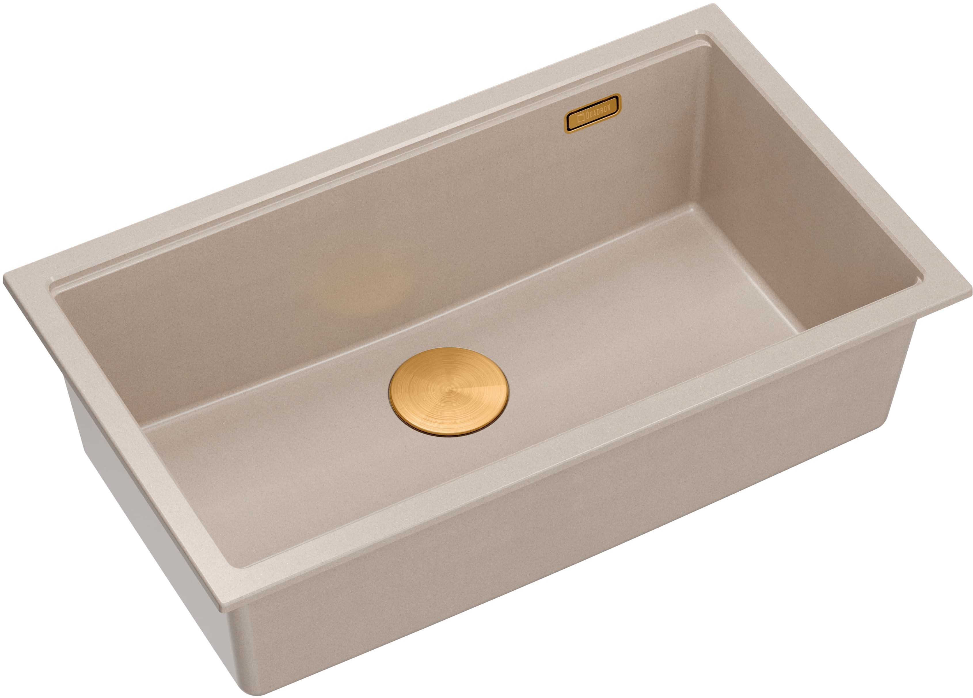 Quadron Logan chiuveta graniteq 76x45 cm bej HQD7644U2_PVDC1_U