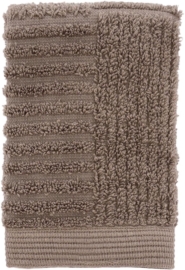 Zone Denmark Classic prosop 30x30 cm bumbac maro 26448