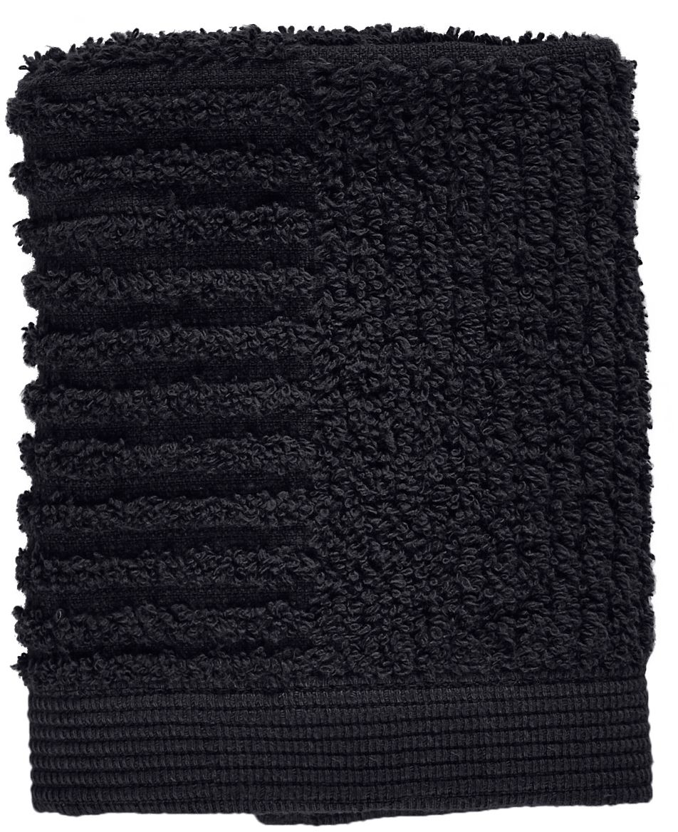Zone Denmark Classic prosop 30x30 cm bumbac negru 330492