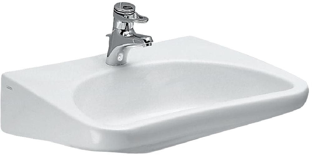 Laufen Pro Liberty lavoar 66x55 cm ovale clasică pentru persoane cu dizabilități alb H8106030000001