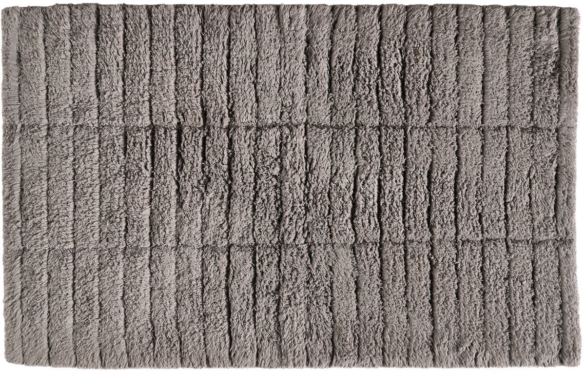 Zone Denmark Tiles covor de baie 80x50 cm dreptunghiular gri 13534