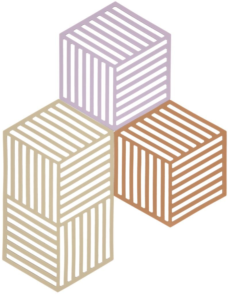 Zone Denmark Hexagon suport de bucătărie 24x14x cm mix culoare 32701