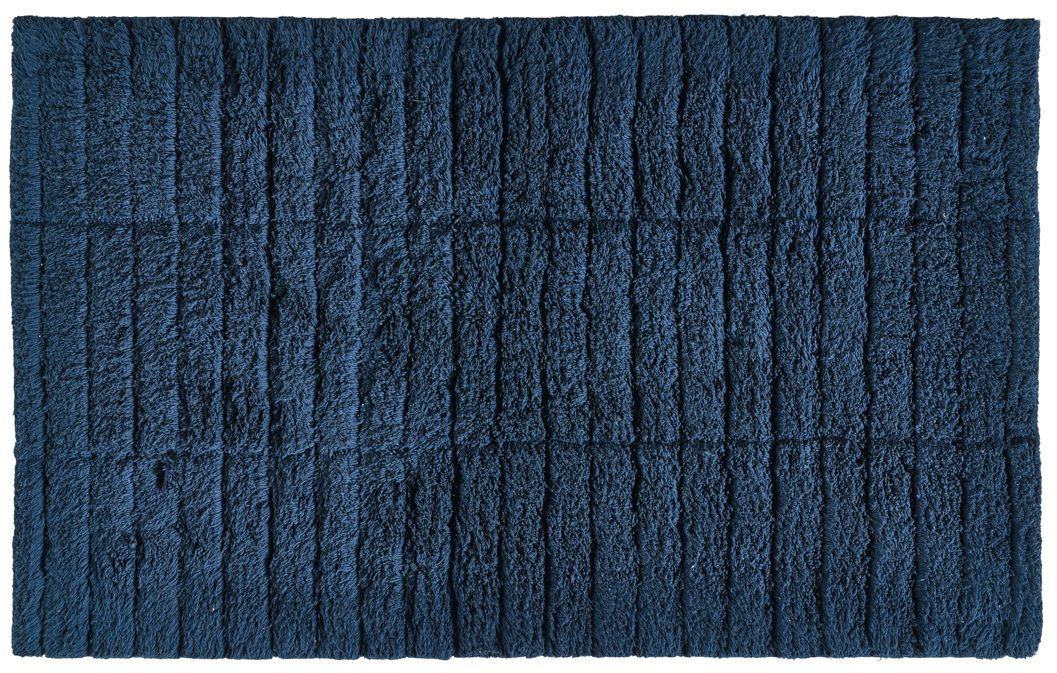 Zone Denmark Tiles covor de baie 80x50 cm dreptunghiular albastru 13541