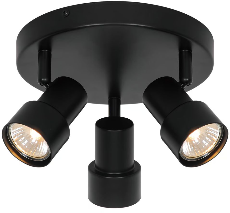 Nordlux Boston lampă de tavan 3x5 W negru 2512370103