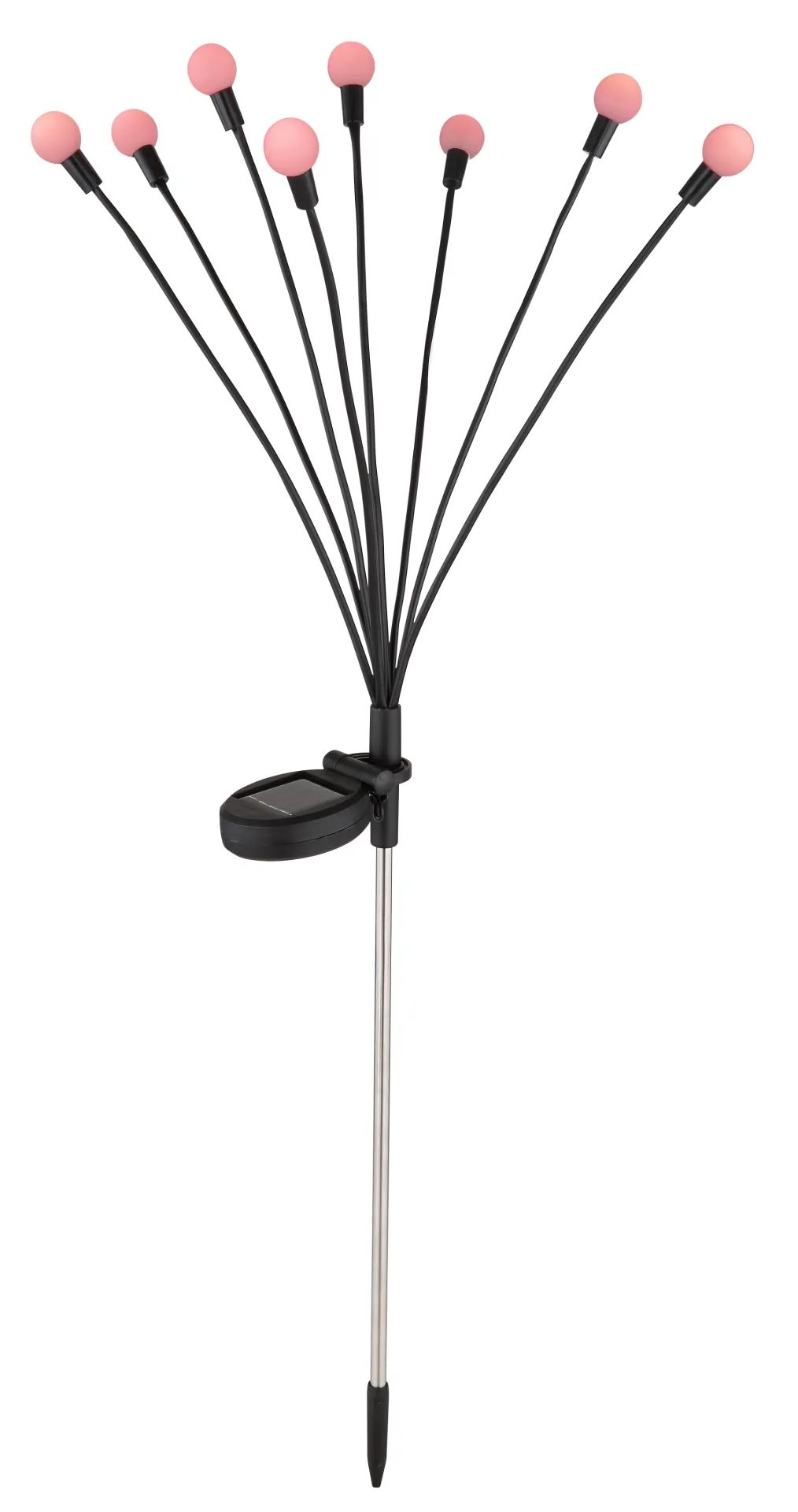 Globo Lighting Solar lampă solară de podea 1x0.06 W negru 336090-8RGB