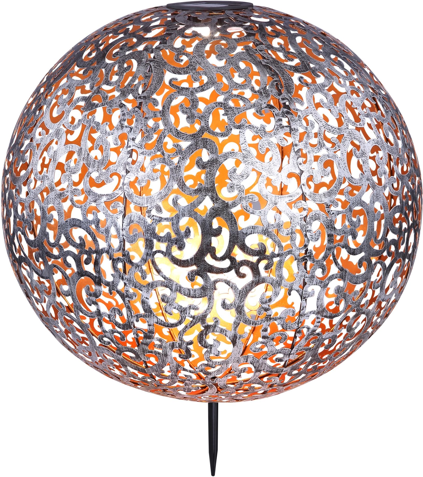 Globo Lighting Solar lampă solară de podea 1x0.12 W gri 33745
