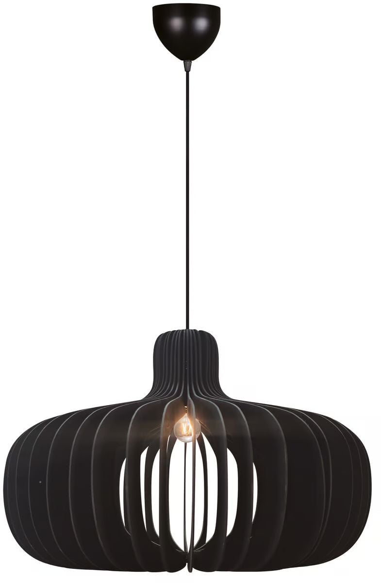 Nordlux Hazo lampă suspendată 1x60 W negru 2512073003