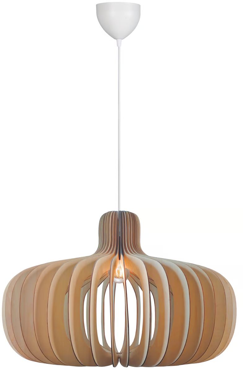 Nordlux Hazo lampă suspendată 1x60 W alb 2512073014