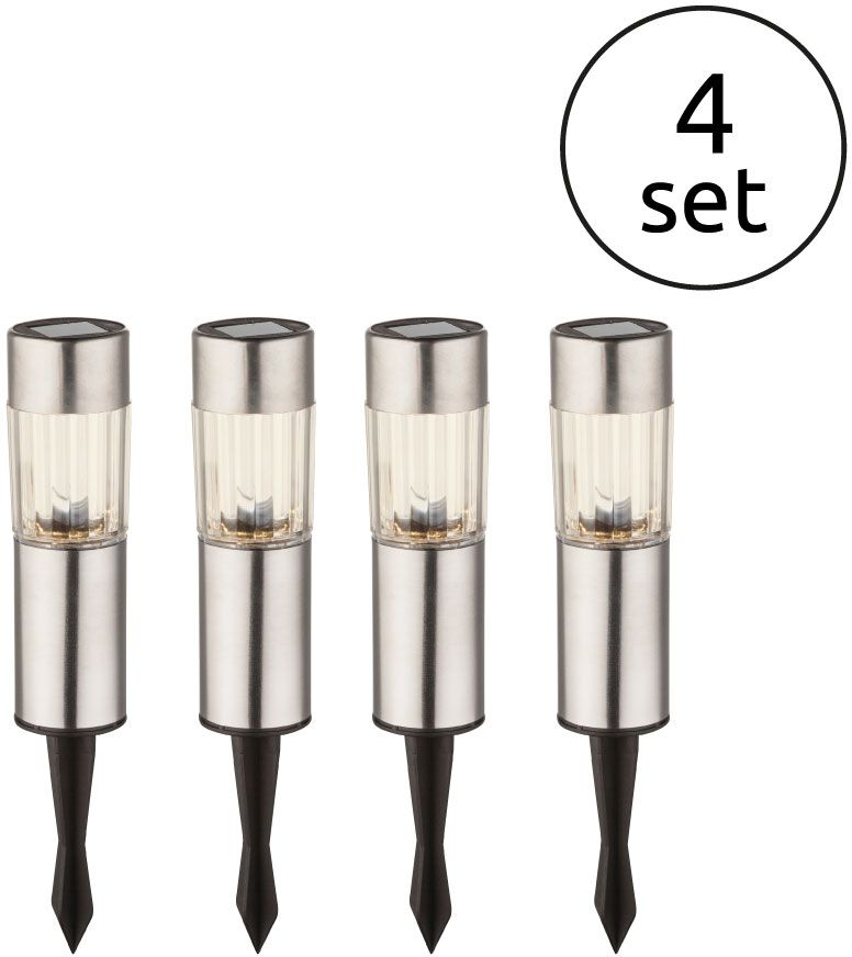 Globo Lighting Solar lampă de sol 1x0.06 W oţel 33253-4