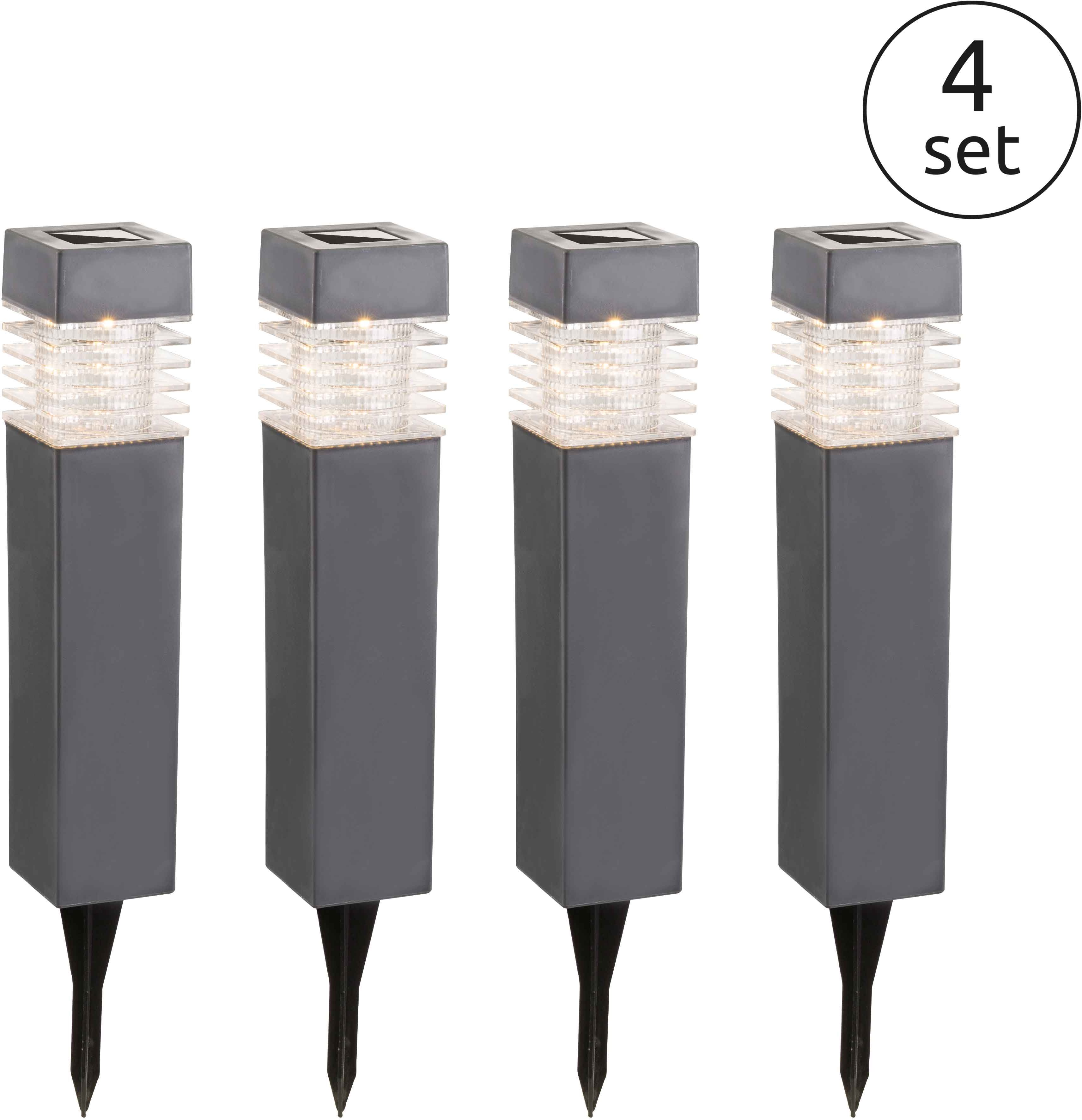 Globo Lighting Solar lampă de sol 1x0.06 W negru 33269-4
