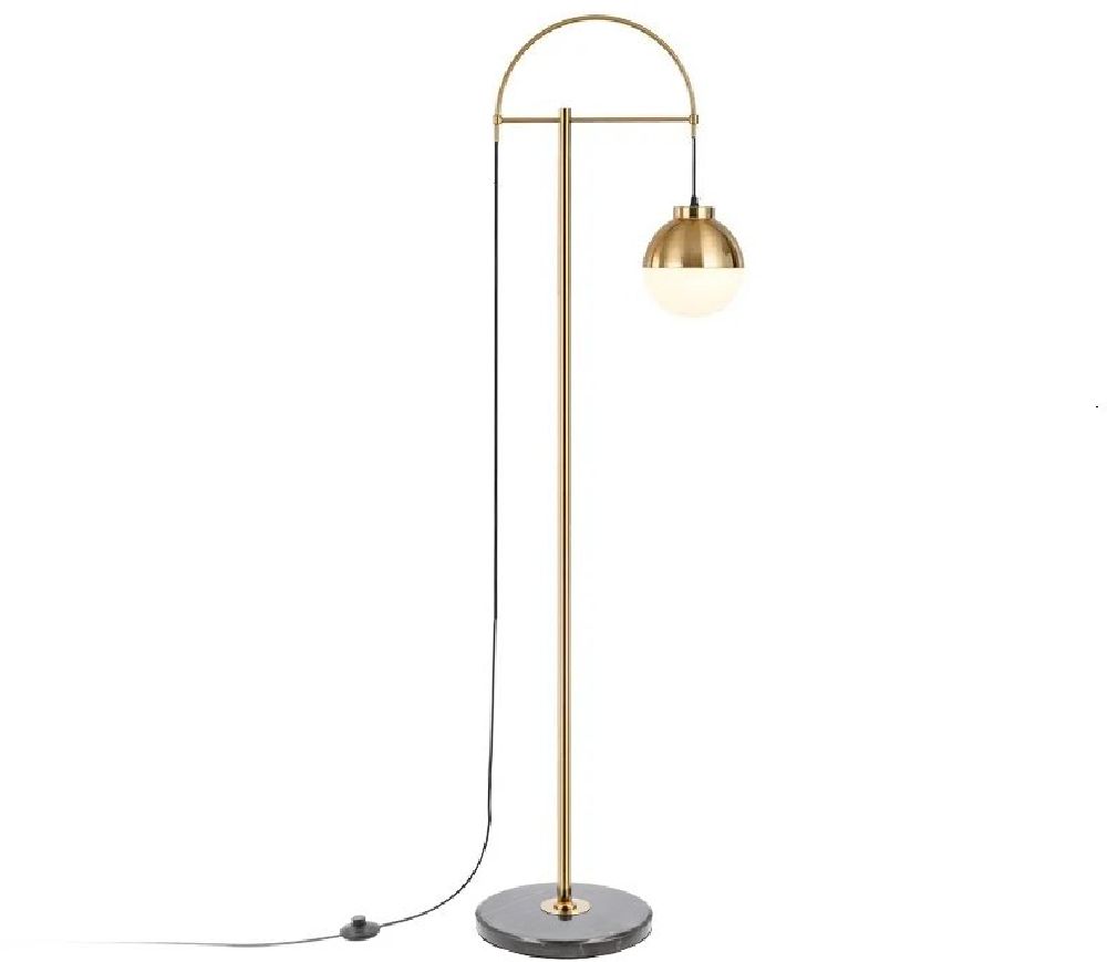 GTV Abies lampă de podea 1x40 W auriu LP-ABIESF-40-DEC