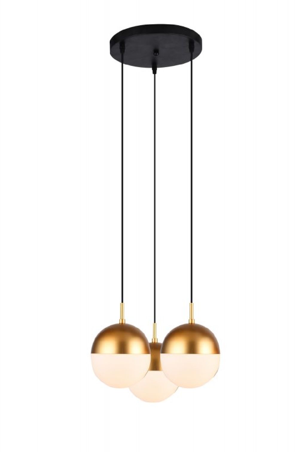 GTV Abies lampă suspendată 3x40 W auriu OS-ABIES-40-DEC