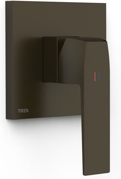 Tres Selection baterie de duș ascuns negru 20227810KMB
