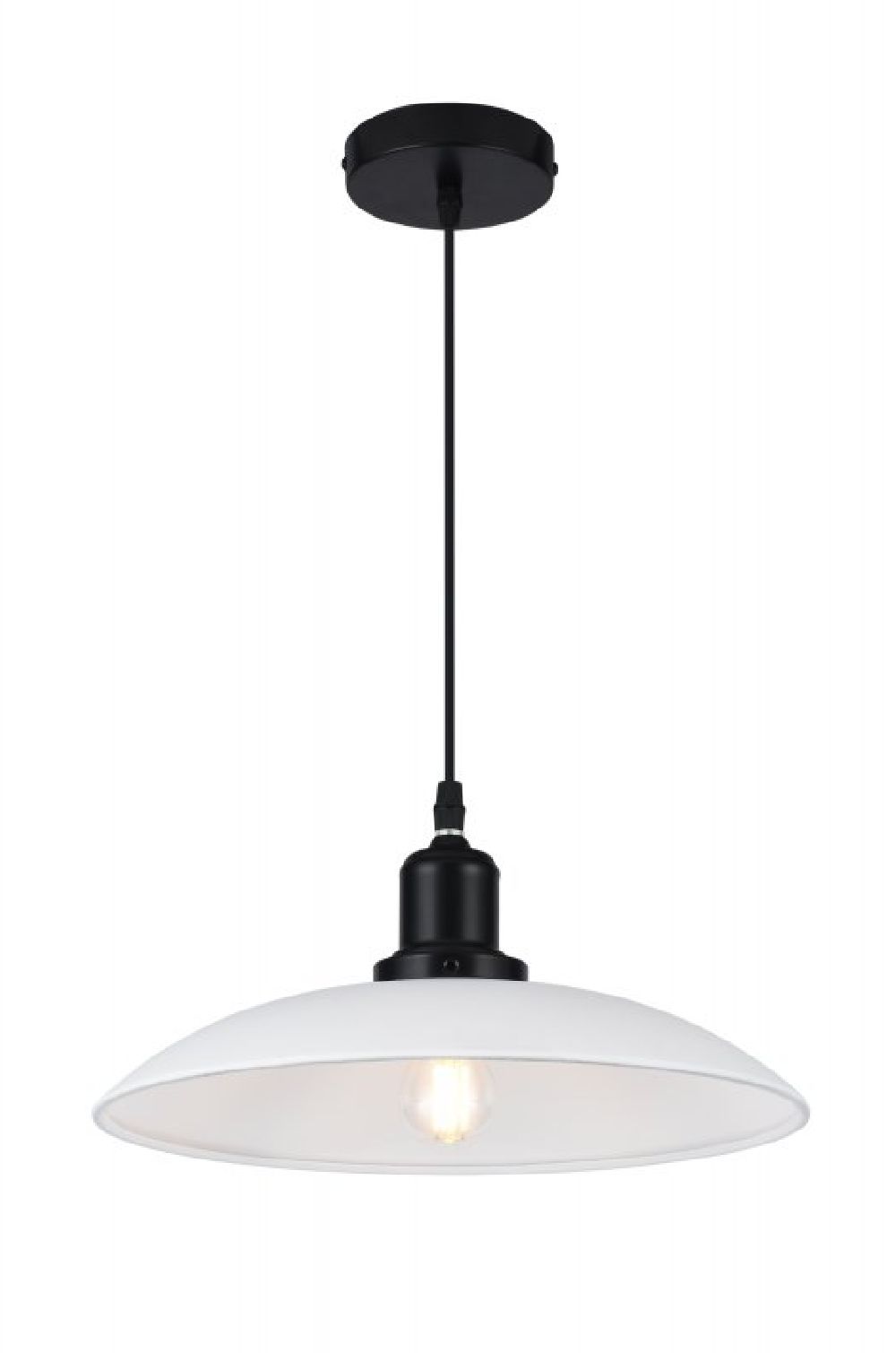 GTV Horizon lampă suspendată 1x40 W alb OS-HORI-00-DEC