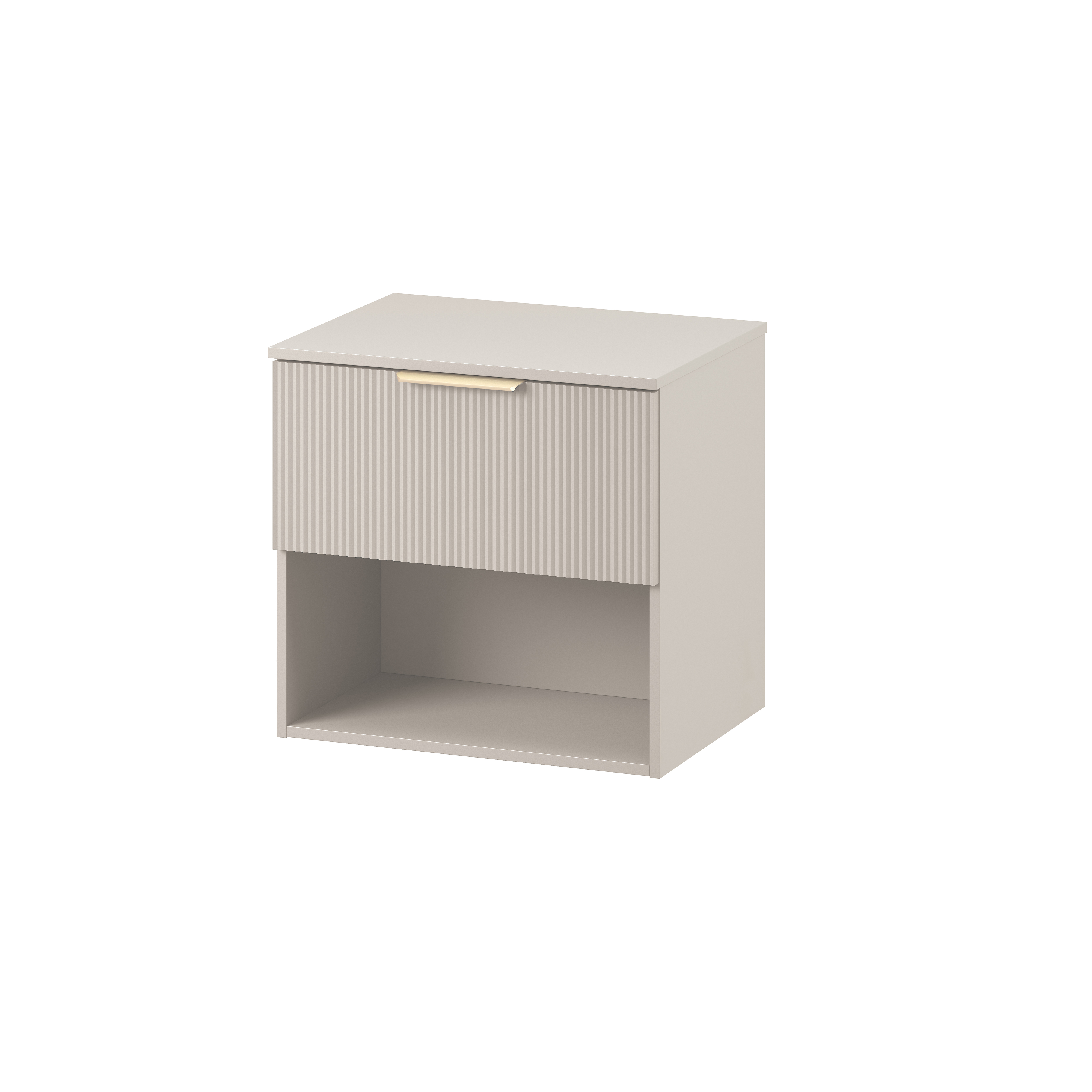 Cersanit Navado dulap cu blat 60x45x56.7 cm sub chiuveta pe perete cappucino-bej S1023-002