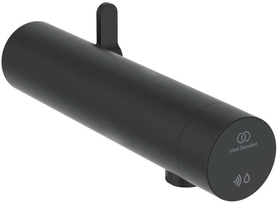 Ideal Standard Sensorflow baterie lavoar perete electrică negru A7564XG