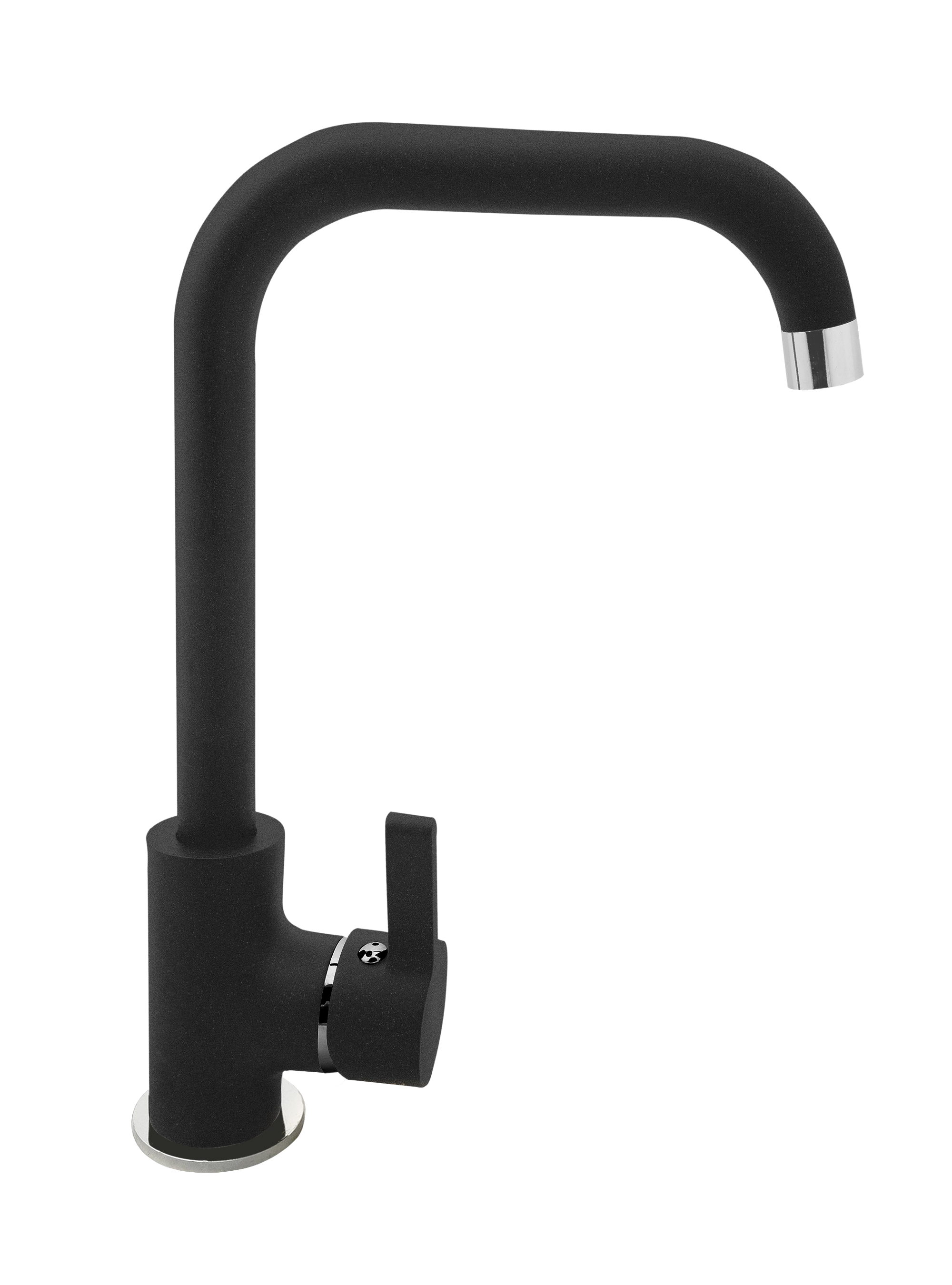 Pyramis SIlvio baterie bucătărie pe picior negru 090935801