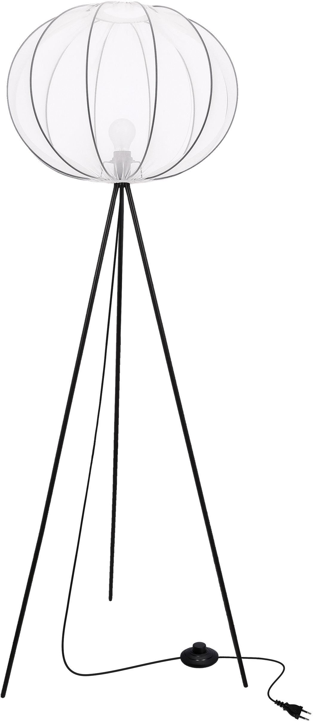 Candellux Mellow lampă de podea 1x40 W alb-negru 51-40879