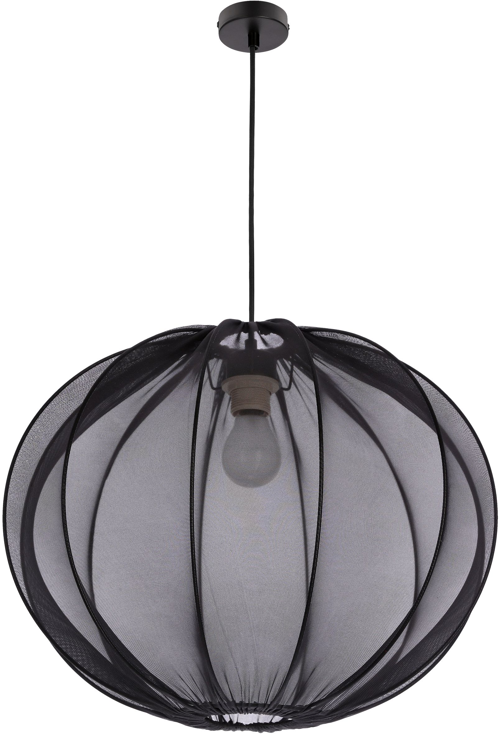 Candellux Mellow lampă suspendată 1x40 W negru 31-41968