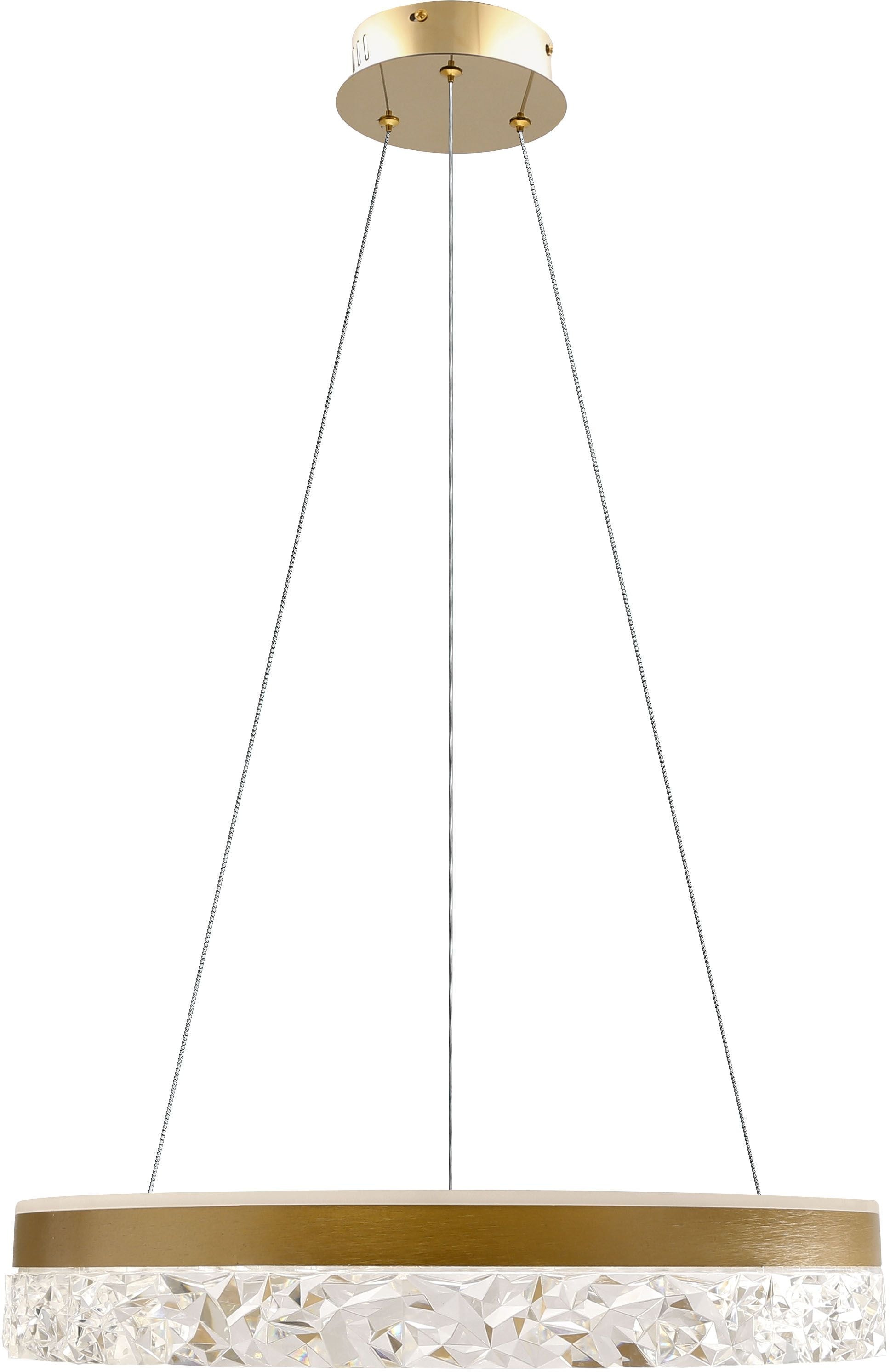 Candellux Frozi lampă suspendată 1x32 W auriu 31-35554