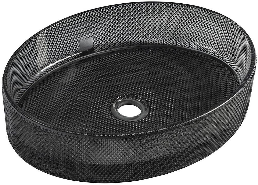 Sapho Nobal lavoar 49x38 cm ovale de blat negru TY326