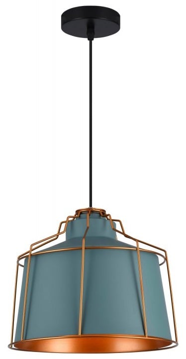 GTV Goa lampă suspendată 1x40 W albastru OS-GOA-25-DEC