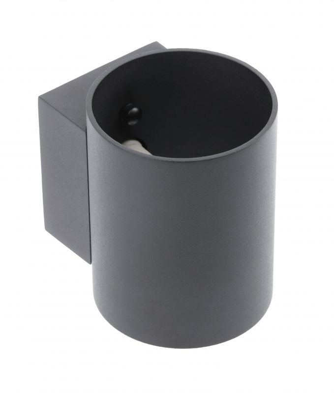 GTV Campione lampă de perete 1x40 W negru OS-CAMD40WG9OK-00