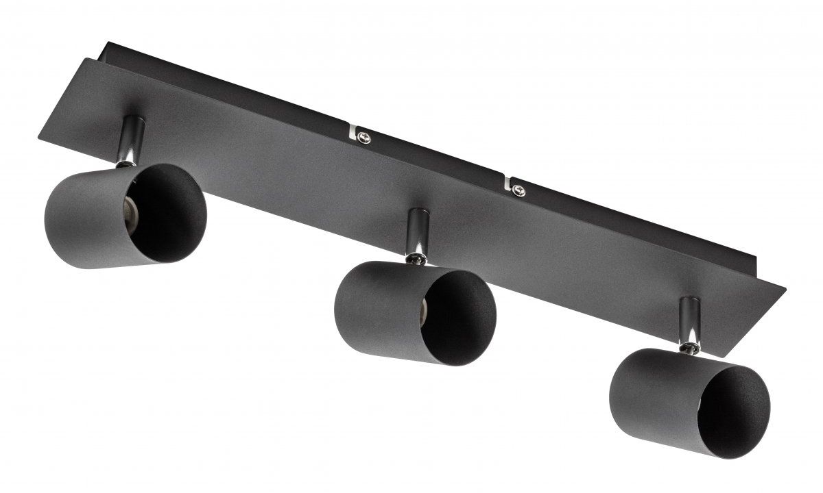 GTV Veneto lampă de tavan 3x20 W negru OS-VEN20WO3-10