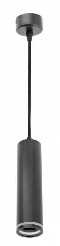 GTV Solis lampă suspendată 1x50 W negru OS-SOL2-GU10-10