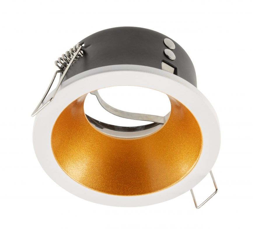 GTV Elva lampă încorporată 1x W alb-cupru OP-ELVAOBM-13