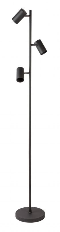 GTV Veneto lampă de podea 3x20 W negru LP-VEN20W-10