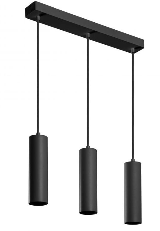 GTV Tresos lampă suspendată 3x20 W negru OS-TRESD320W-00
