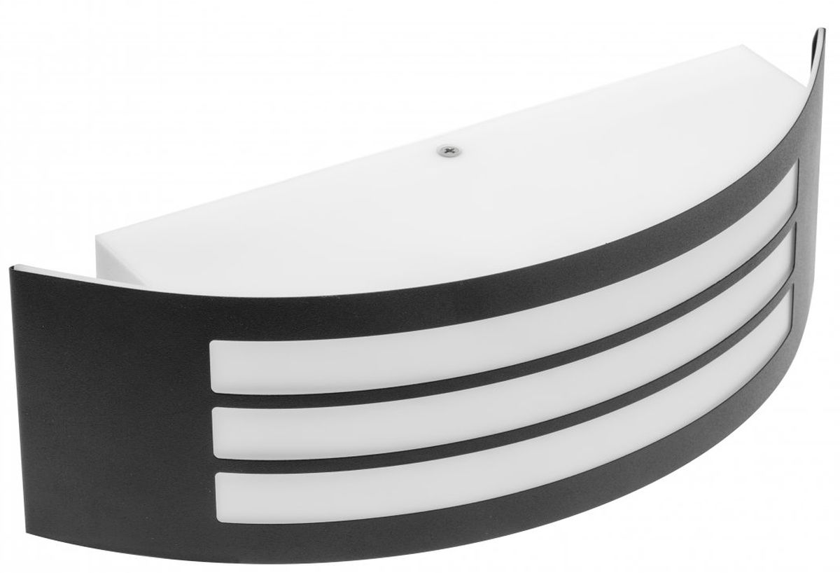 GTV Astrit aplica exterior 1x14 W negru OS-ASTRITE27-20