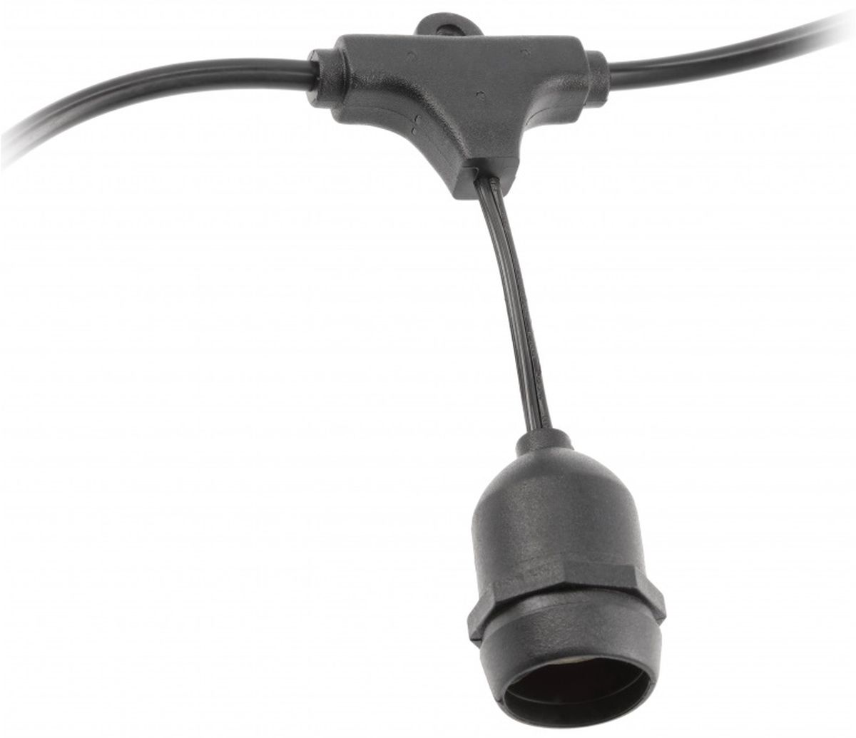 GTV ghirlandă exterioară x10 W negru AE-GIR10-10