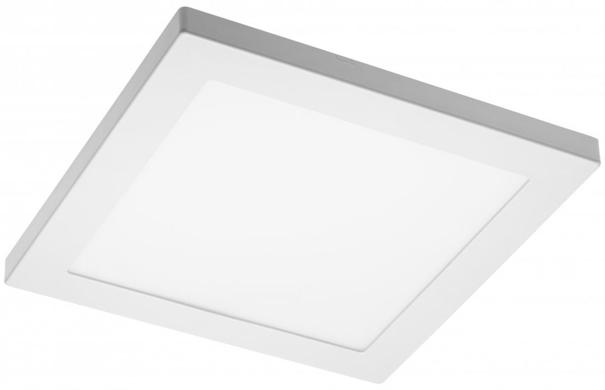 GTV Moza plafon 1x18 W alb LD-MZ18WKW-NB