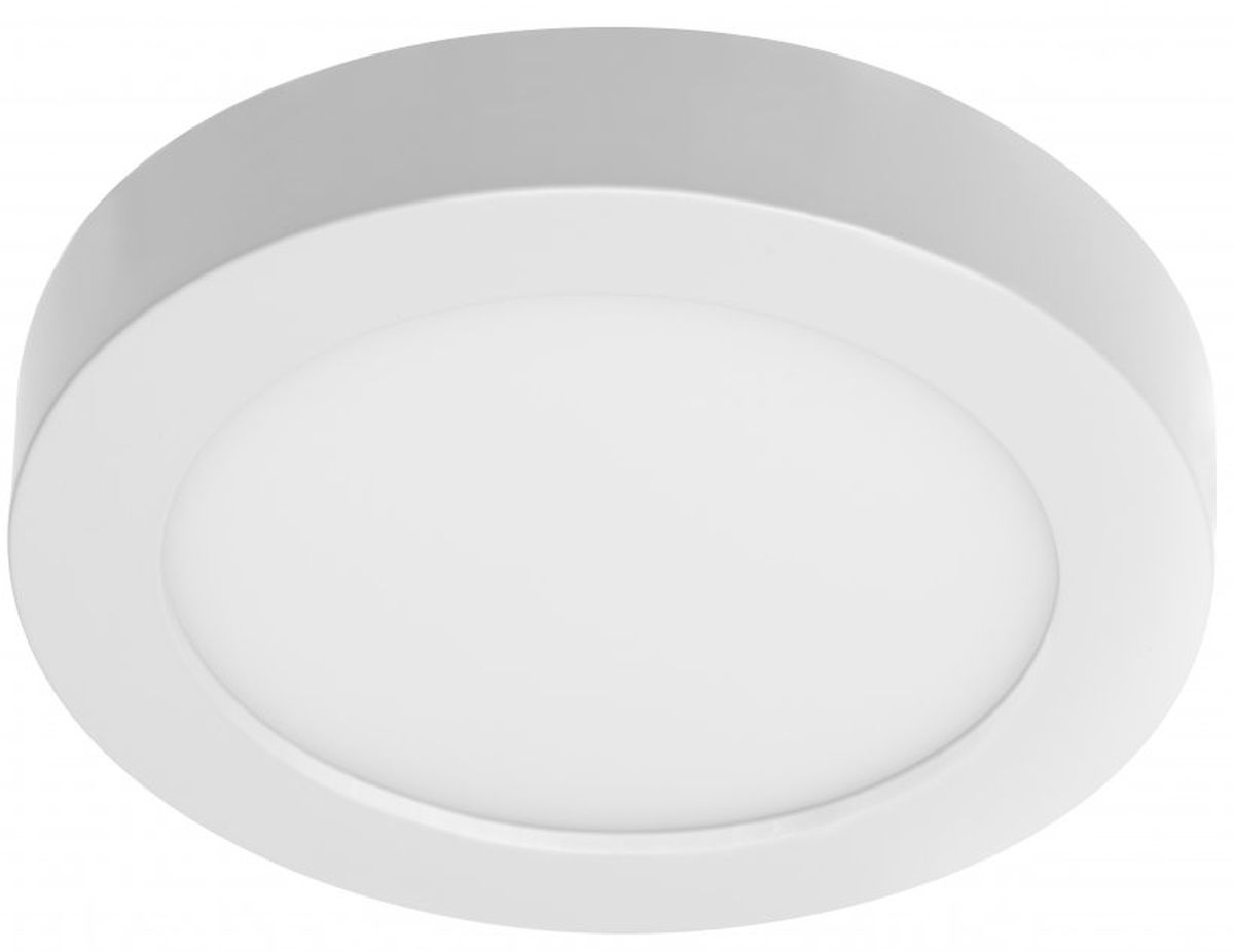 GTV Bolero plafon 1x18 W alb LD-BLROK18W-61