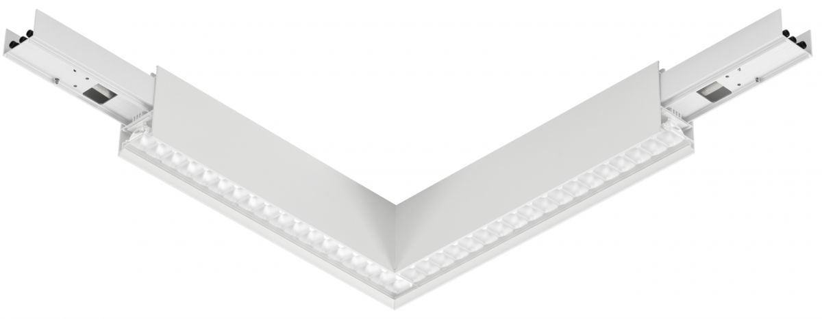 GTV Omega Line-L lampă pentru sistem de cabluri 1x30 W alb LD-OME30WNB-10-L