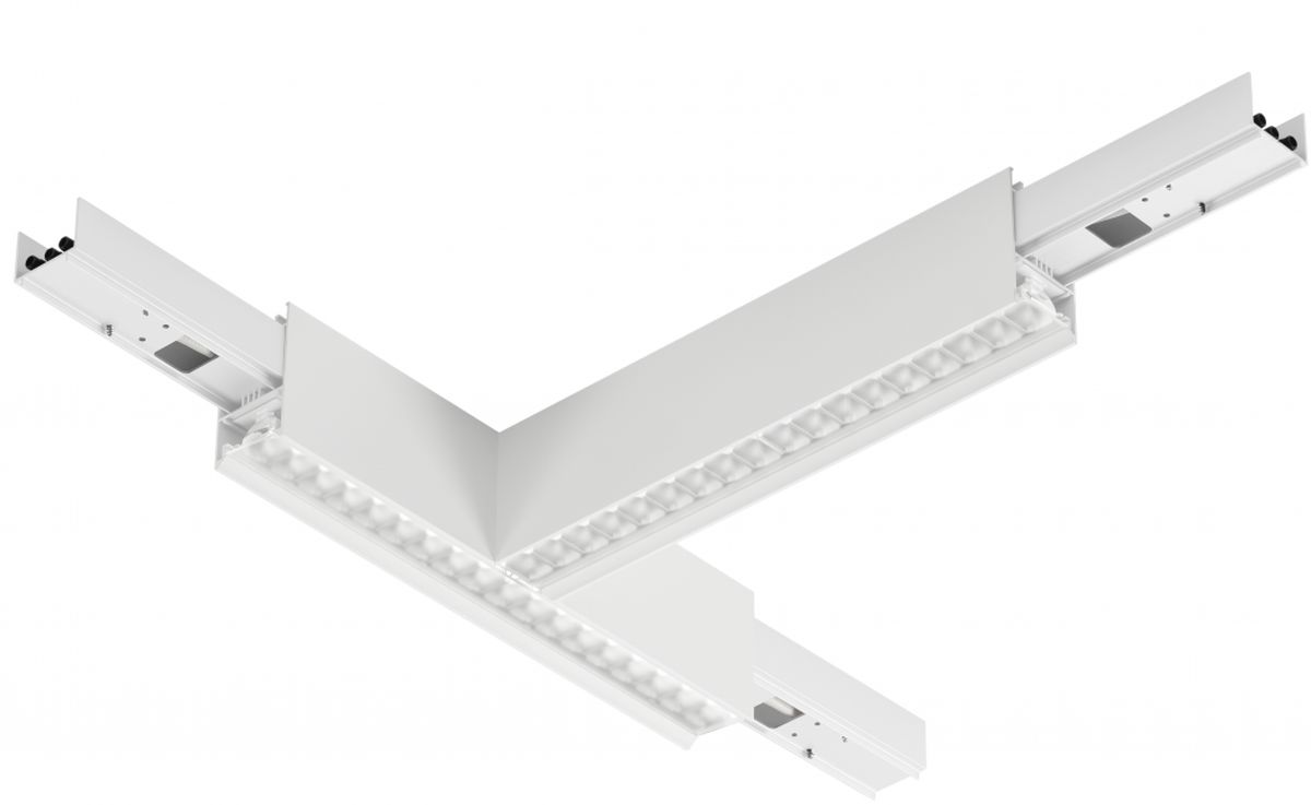 GTV Omega Line-T lampă pentru sistem de cabluri 1x30 W alb LD-OME30WNB-10-T