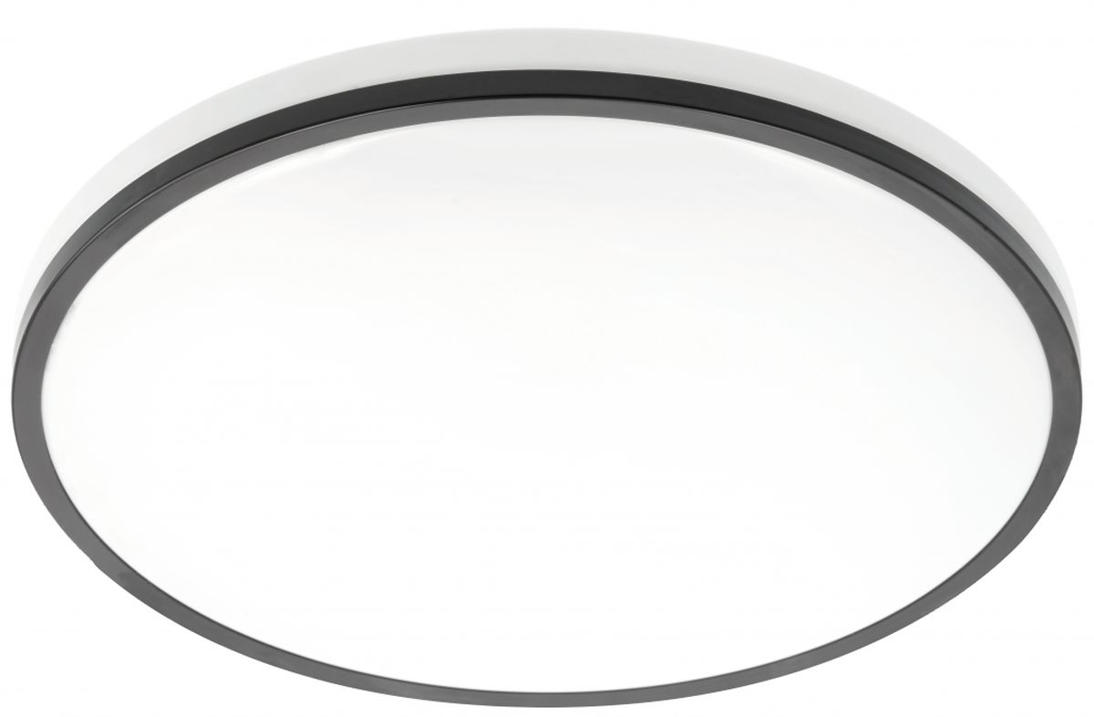 GTV Tula plafon 1x24 W alb-negru LD-TUL24W-NW-00