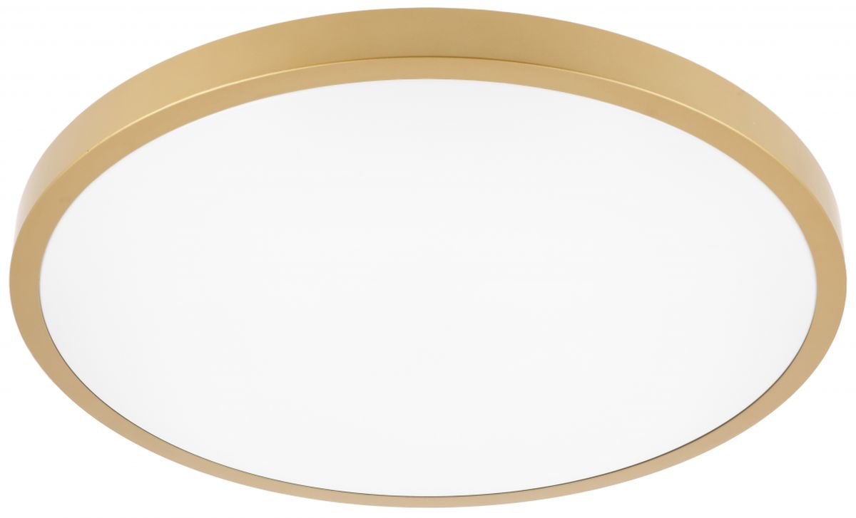 GTV Atol plafon 1x32 W alb-auriu LD-ATOL32W-WW-40