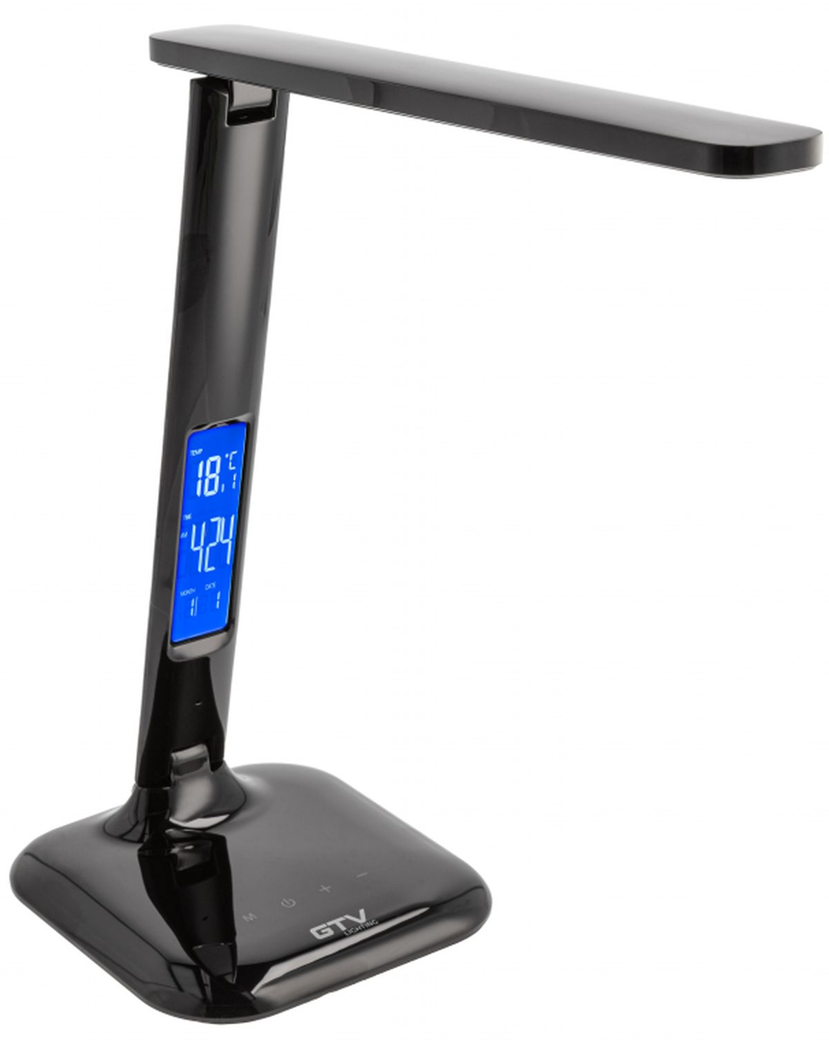 GTV Linear veioză 1x7 W negru LB-LIN7W-10-DEC