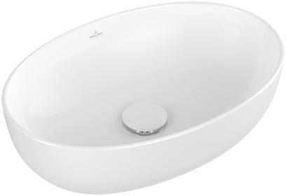 Villeroy & Boch Artis lavoar 48x32.5 cm ovale de blat alb 43884801