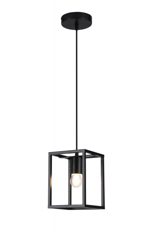 GTV Diu lampă suspendată 1x40 W negru OS-DIU-10-DEC